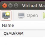 Configuration de la machine virtuelle kvm sous Linux