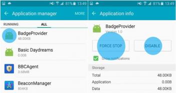 How to disable the notification icon in Samsung smartphones
