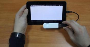 Kako sami spojiti 3G modem na Android tablet?