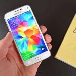 Samsung Galaxy S5 Mini – specifikacijos