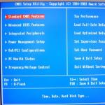Ponovno instaliranje Windows-a preko BIOS-a Instaliranje Windows-a sa diska preko BIOS-a