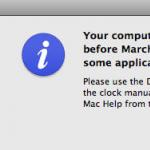 Notele lui Makovod: depanare pe un Mac Când porniți macbook-ul, apare un folder cu o întrebare