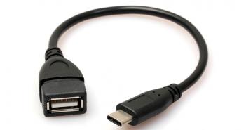 Connecting a USB modem to a phone or smartphone